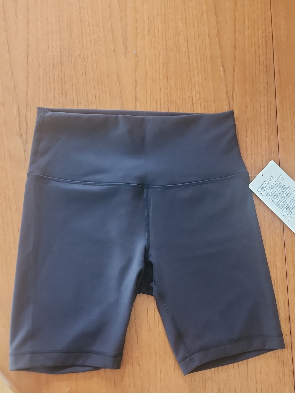 lululemon athletica Women's Black High-Rise Bike Shorts- 8.